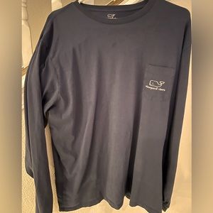 Vineyard Vines Navy Blue Long Sleeve Men’s XL T-shirt